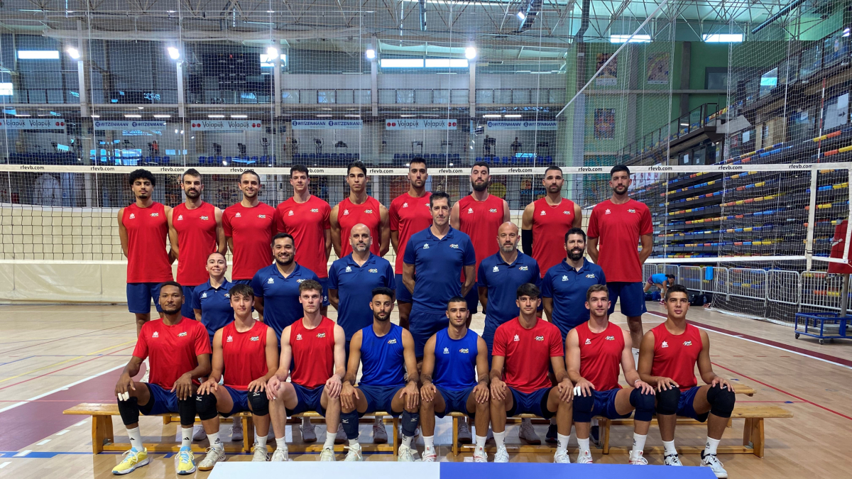 La selección española concentrada en Guadalajara