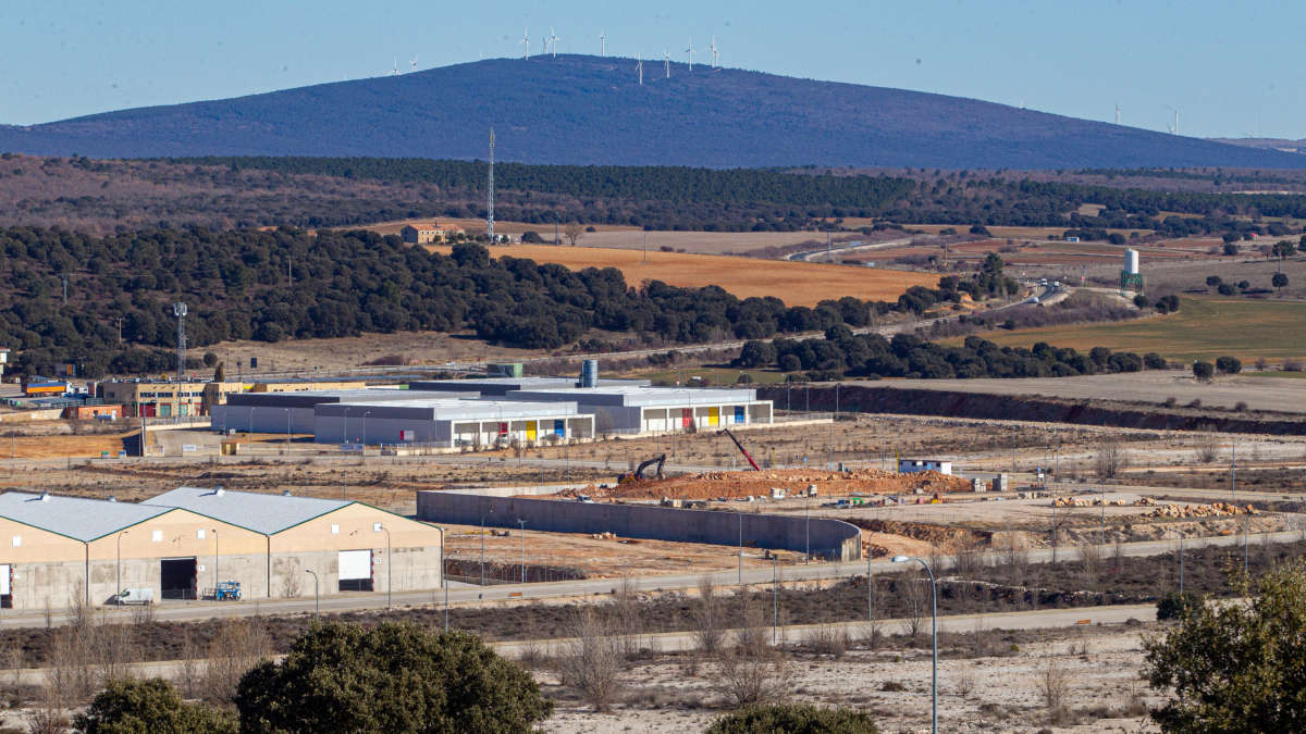 Polígono de Valcorba, en la capital. MARIO TEJEDOR