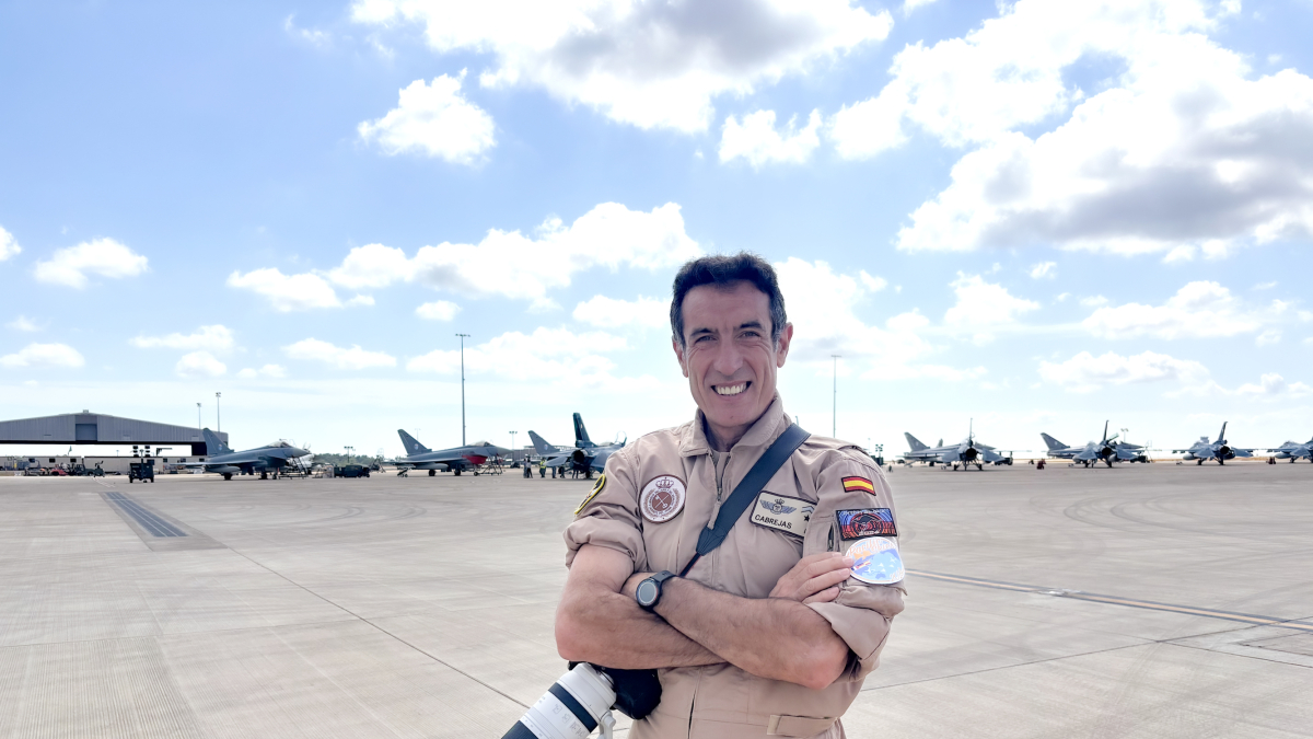 El soriano integrante del Ejército Español del Aire y del Espacio, subteniente Santos Cabrejas.