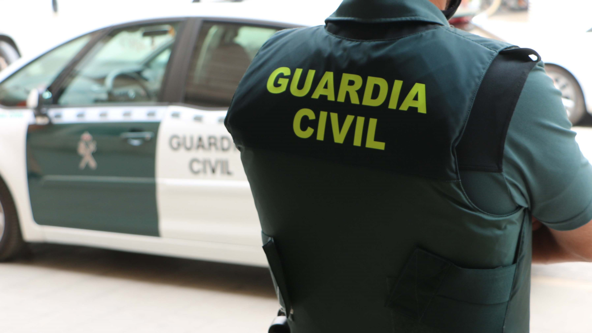 Un agente de la Guardia Civil. 