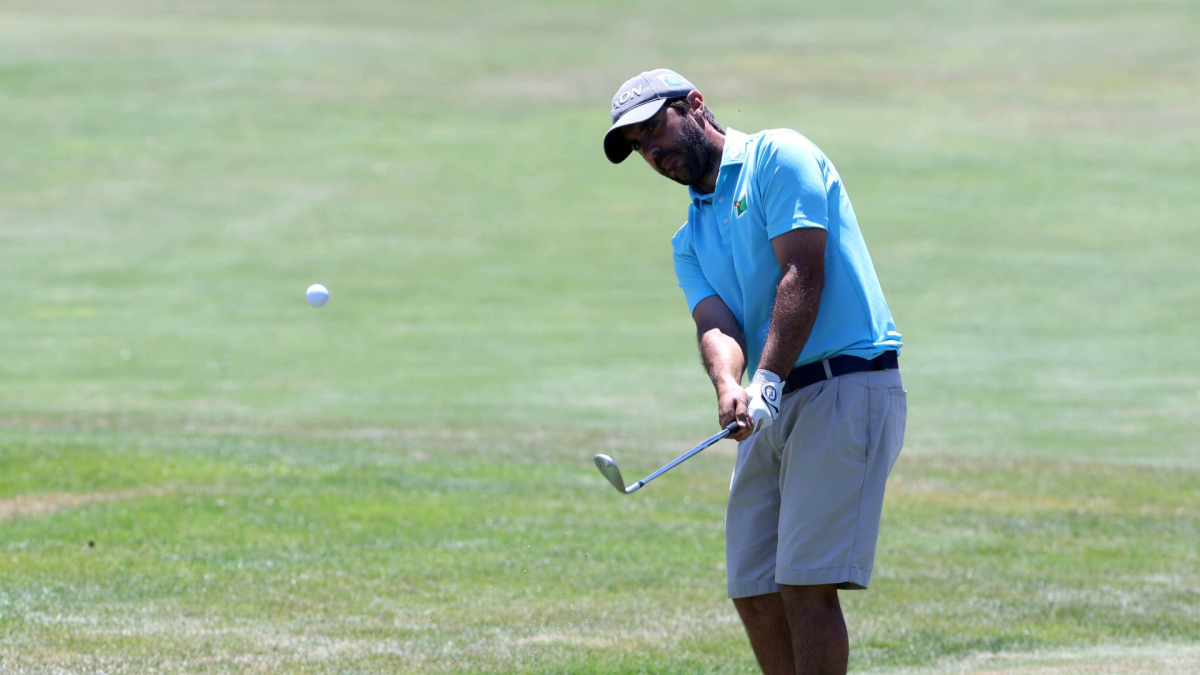 Daniel Berná durante una competición.