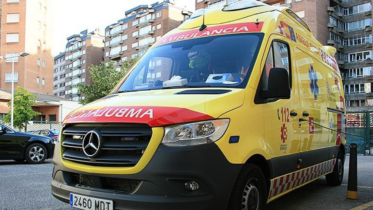 Ambulancia del Sacyl en una imagen de archivo. HDS