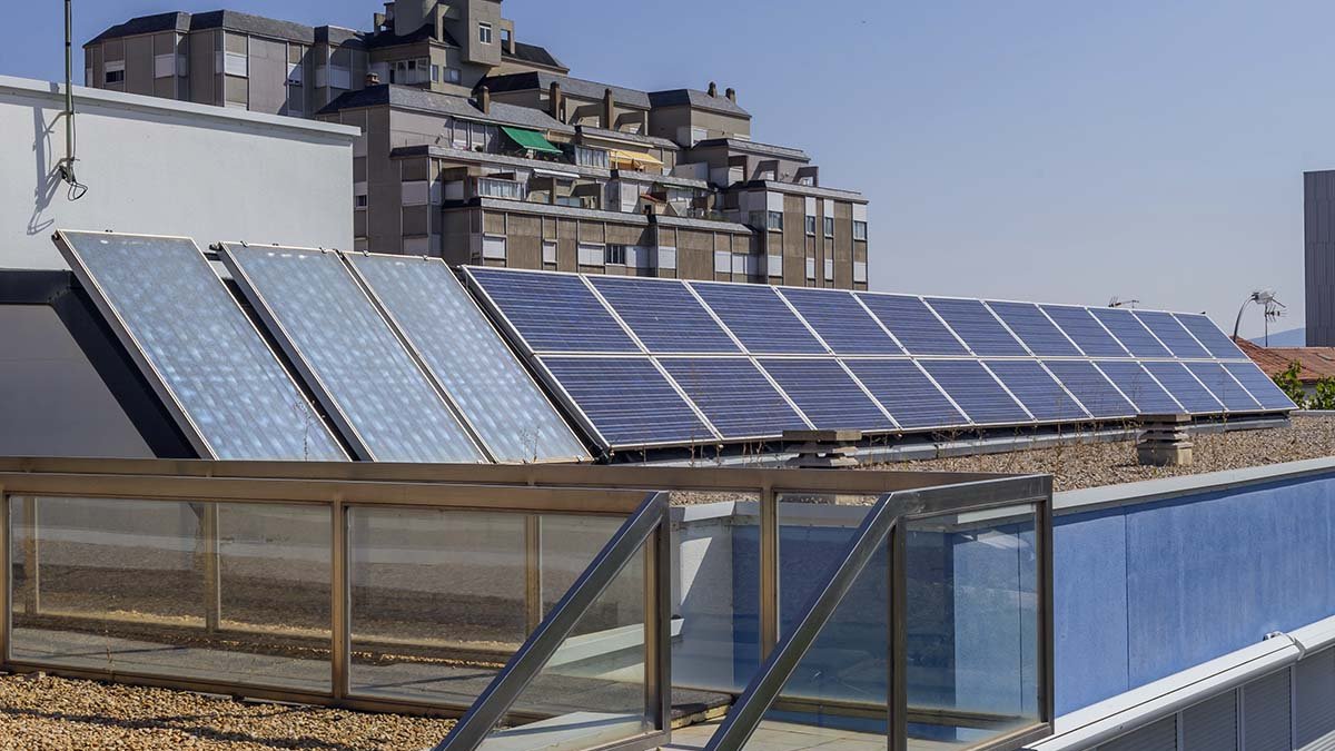 Placas solares para autoconsumo.