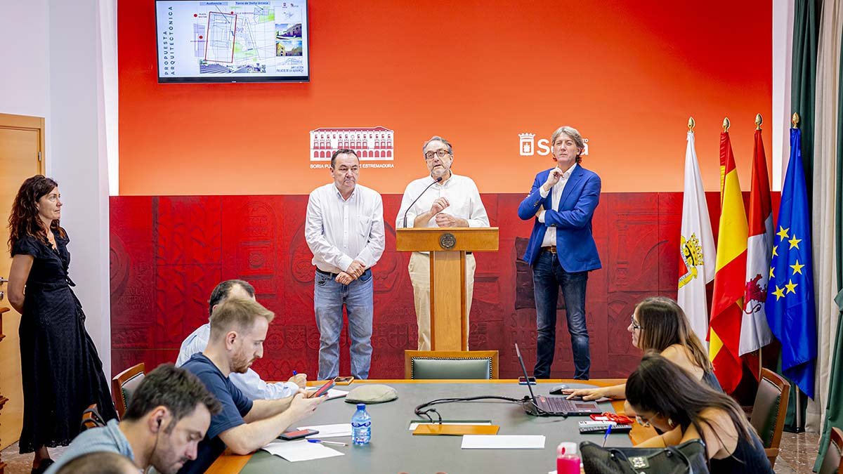 Presentación de las líneas básicas del proyecto de ejecución de la Audiencia. MARIO TEJEDOR