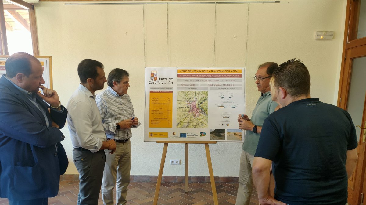 Presentación de la humanización de las travesías de Medinaceli y Berlanga de Duero.