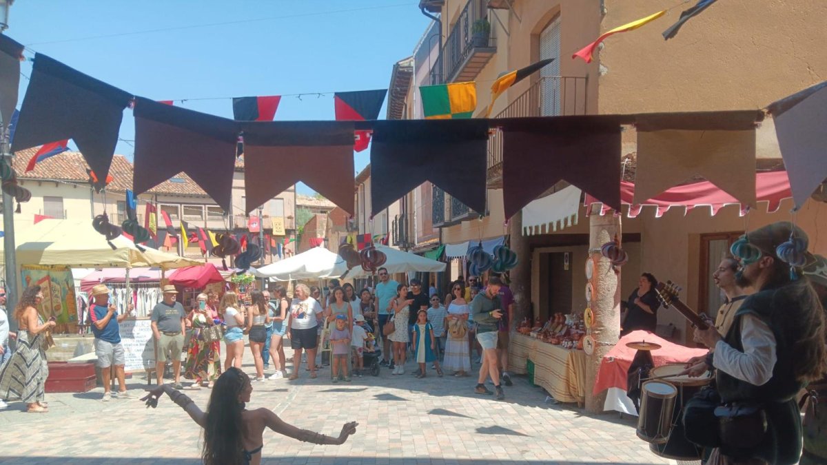 Celebración del Mercado Medieval de Berlanga, este sábado.