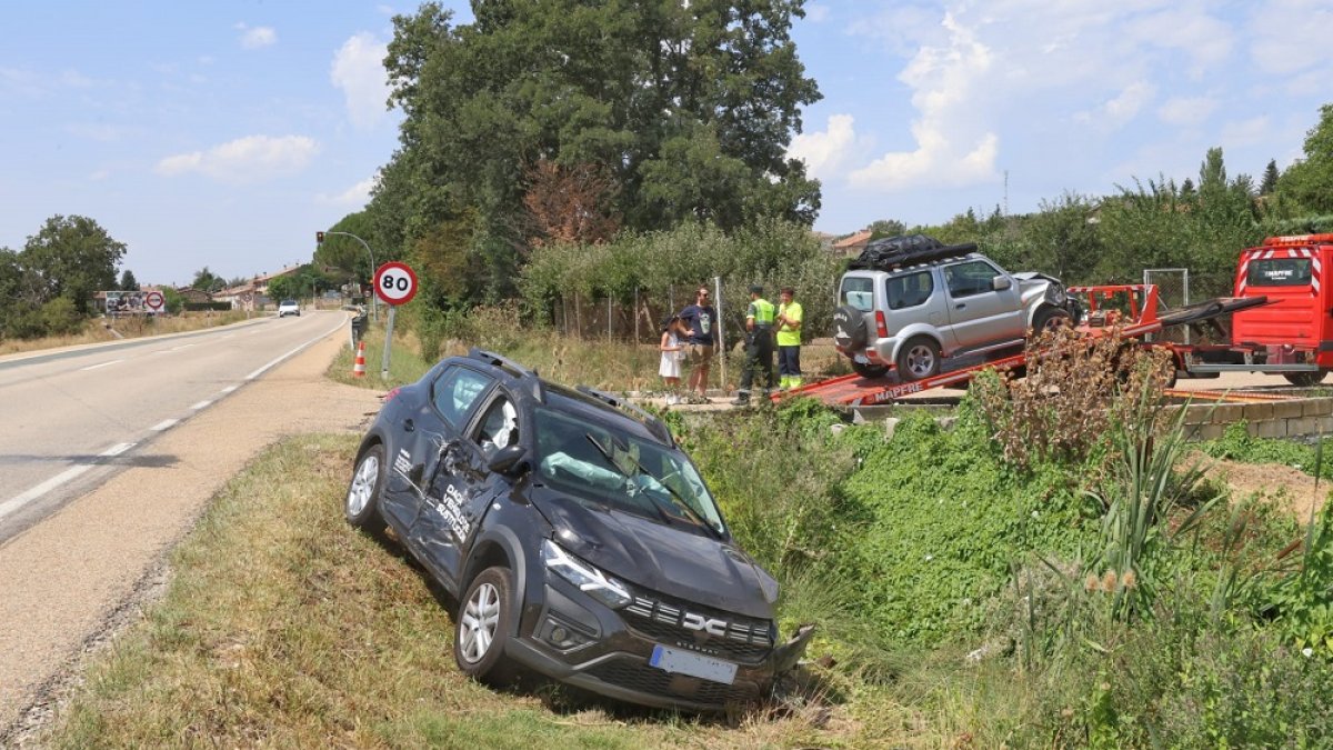 IMagen de un accidende de tráfico.