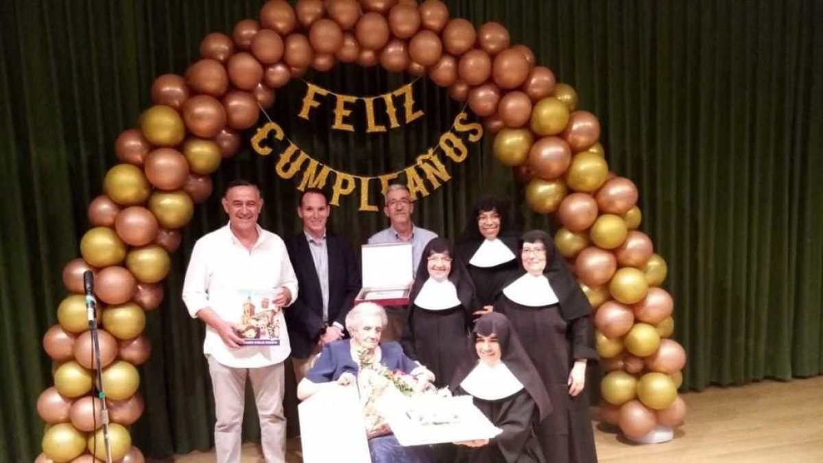 Agustina Mata Mirón, nueva centenaria en la provincia de Soria