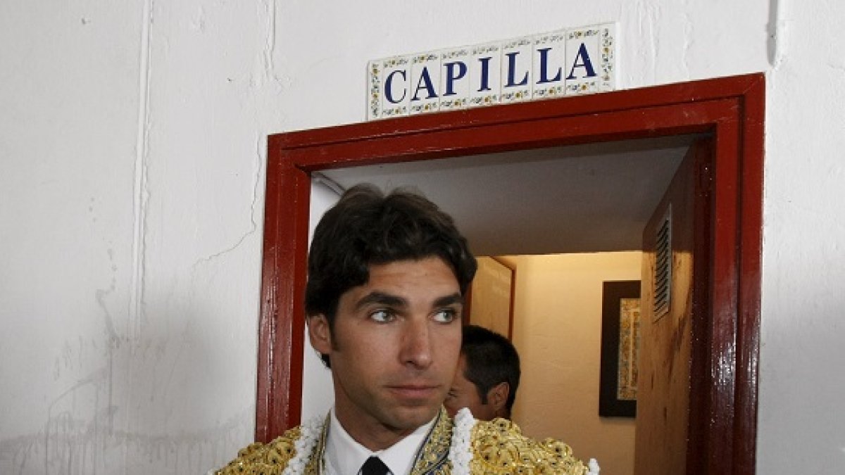 Cayetano Rivera en una corrida en Soria.