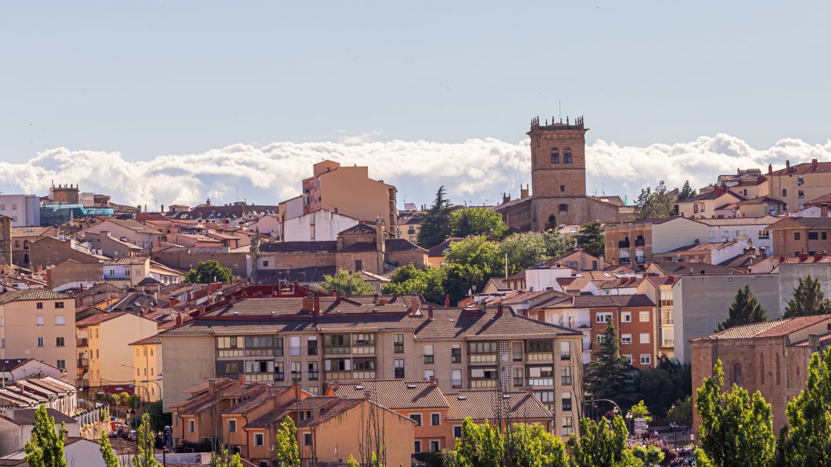 Vista de la capital. MARIO TEJEDOR