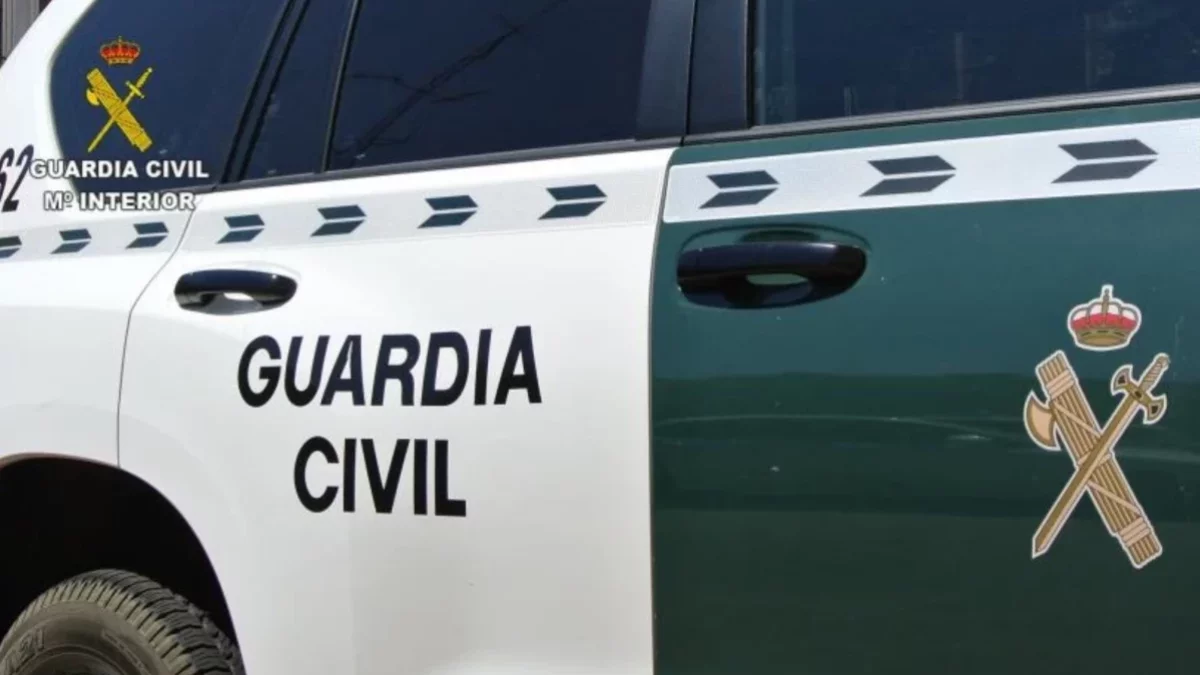 Un coche patrulla de la Guardia Civil.