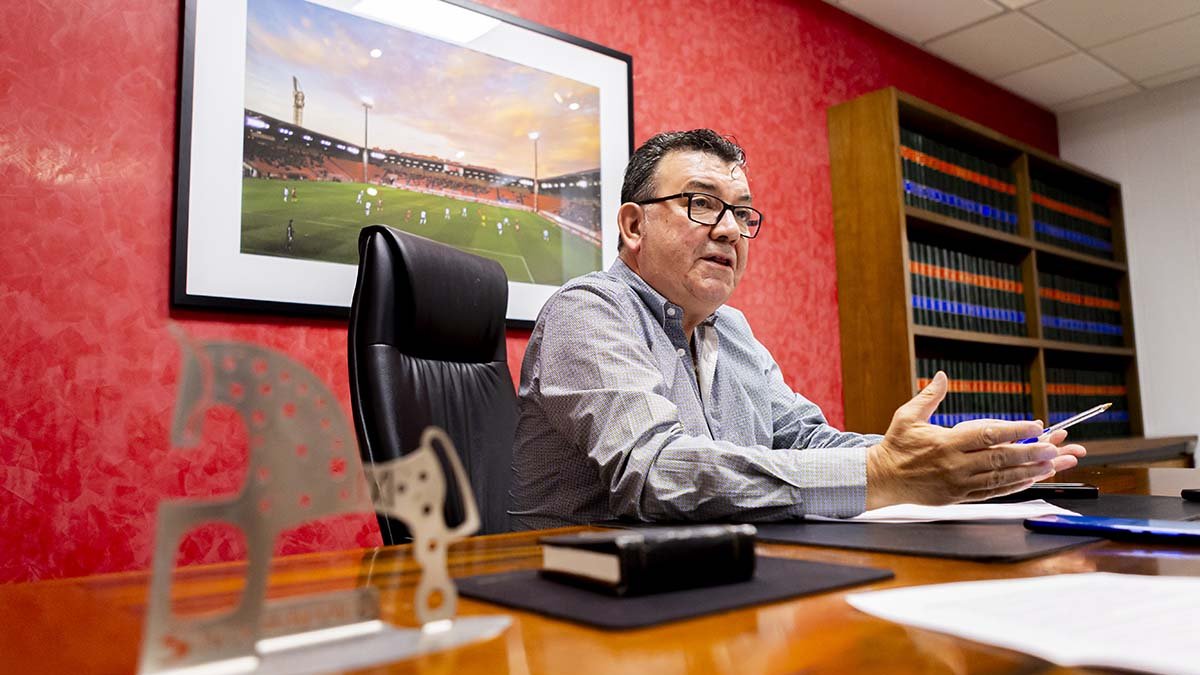 Patricio de Pedro presidirá la Junta de Accionistas del Numancia del próximo 10 de diciembre.