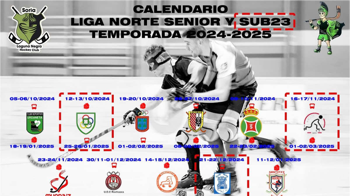 El Laguna Negra ya conoce a sus rivales en la Liga Norte.