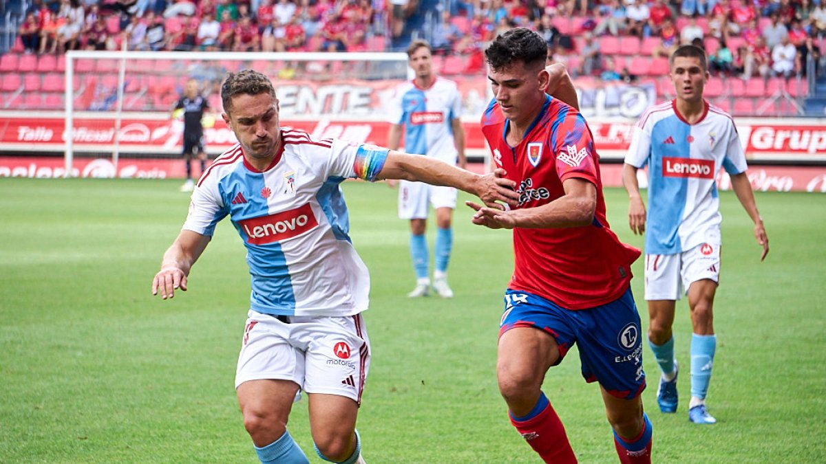 El Numancia llega al Vigo tras vencer al Compostela en la primera jornada liguera.