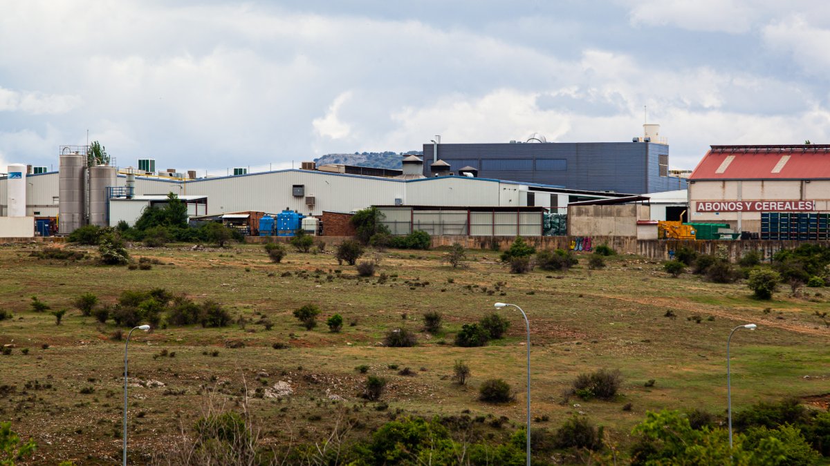 Polígono industrial de Las Casas, en la capital. MARIO TEJEDOR