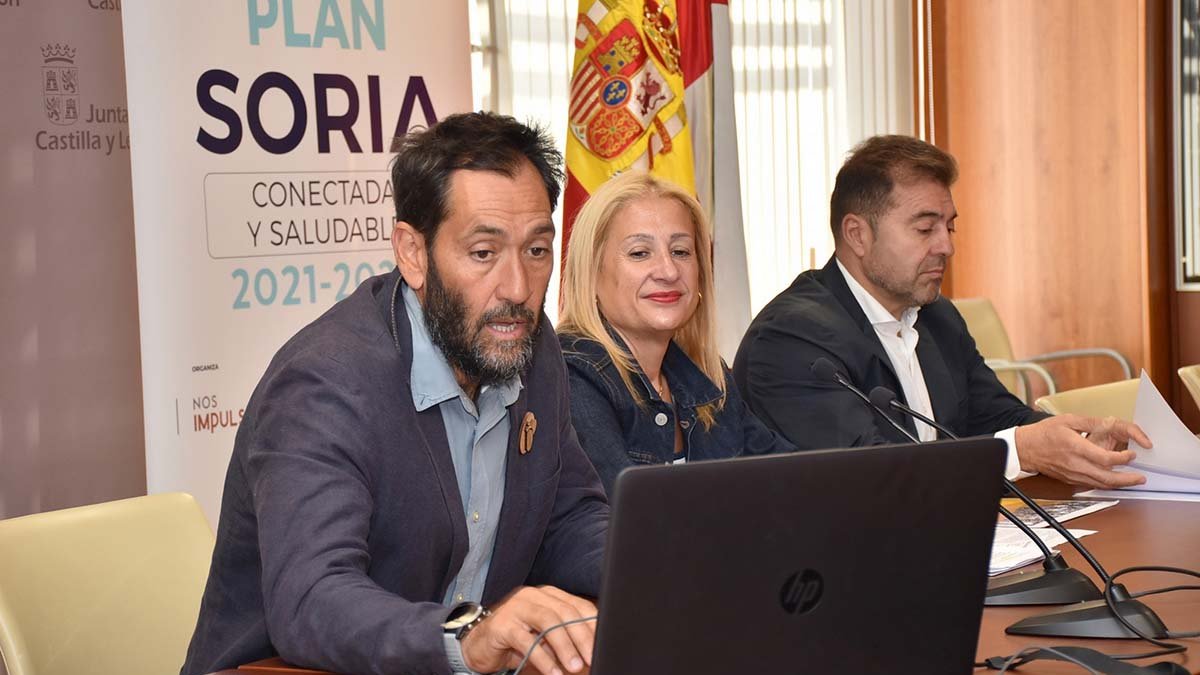 Pablo Sabín, Yolanda de Gregorio e Ignacio Serrano.