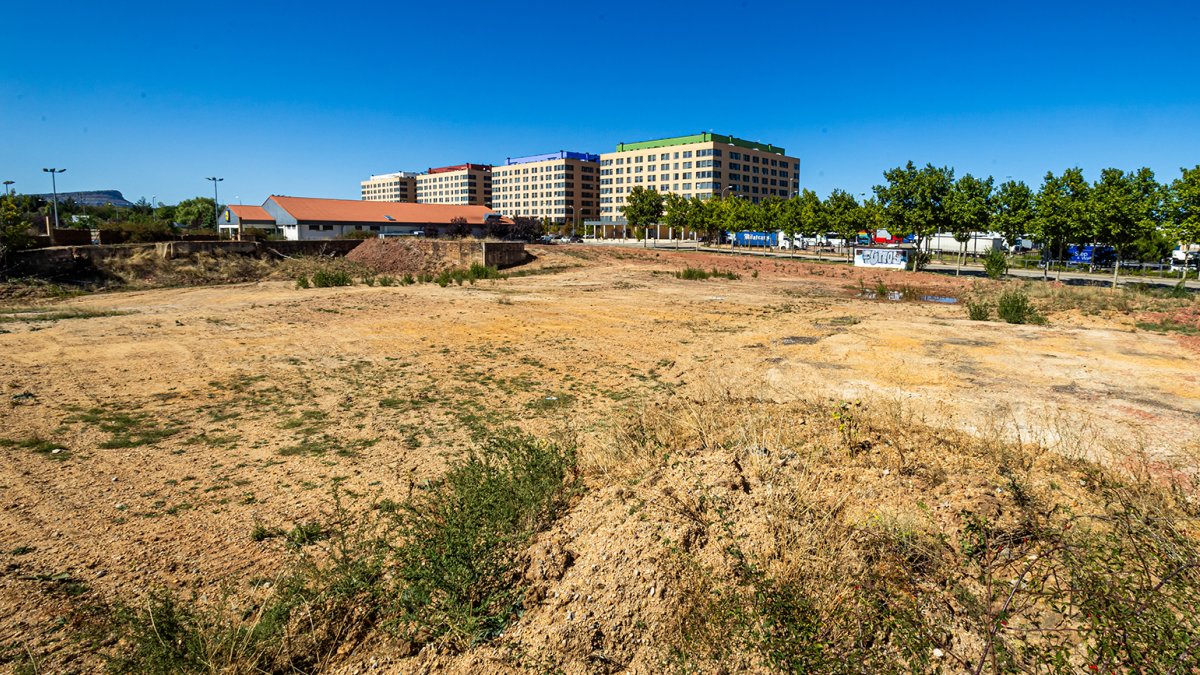 Panorámica del sector reordenado en la Avenida de Valladolid.