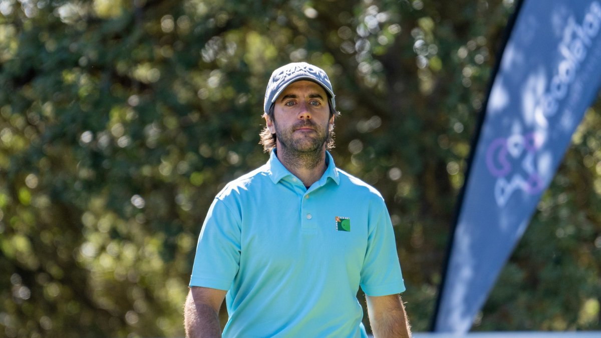 El golfista soriano Daniel Berná.