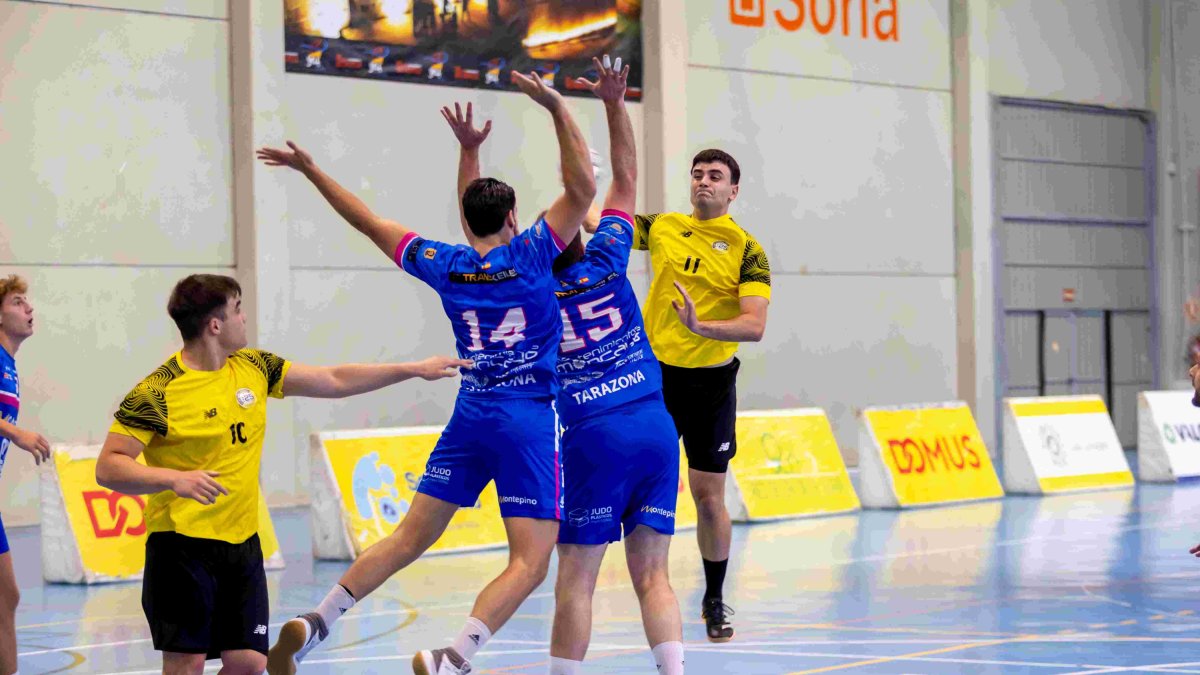 Partido de pretemporada del BM Soria, favorito para meterse en el play off de ascenso.