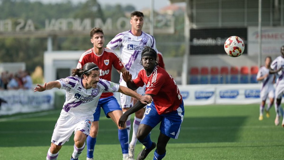 El Numancia empataba a uno en el campo del Bergantiños en el último desplazamiento