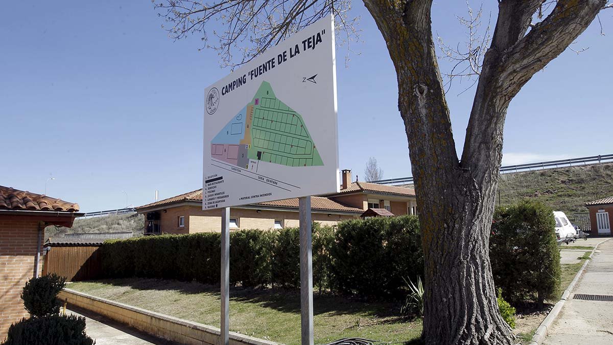 Camping de la Fuente de la Teja.