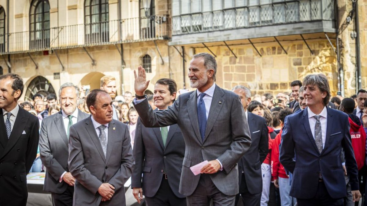 El acto contó con la presencia del Rey Felipe VI