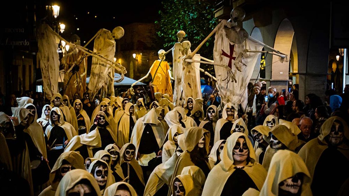 Desfile de Las Ánimas en una edición anterior.