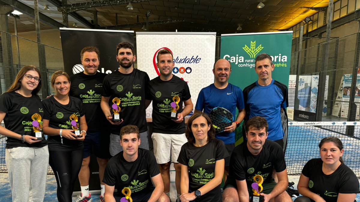 Imagen de pódium de las diferentes categorías.