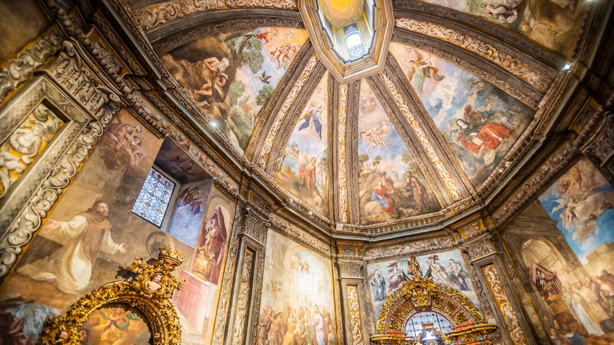 Espectacular resultado de la restauración de las pinturas de San Saturio.