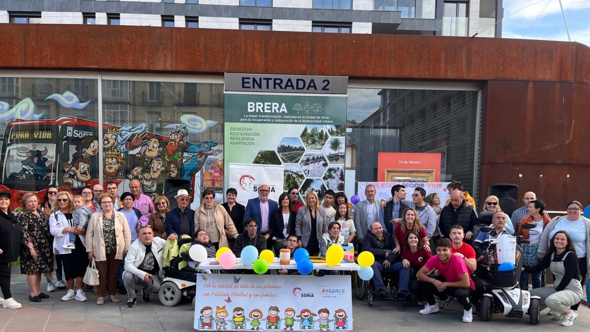 Acto celebrado por Aspace Soria.