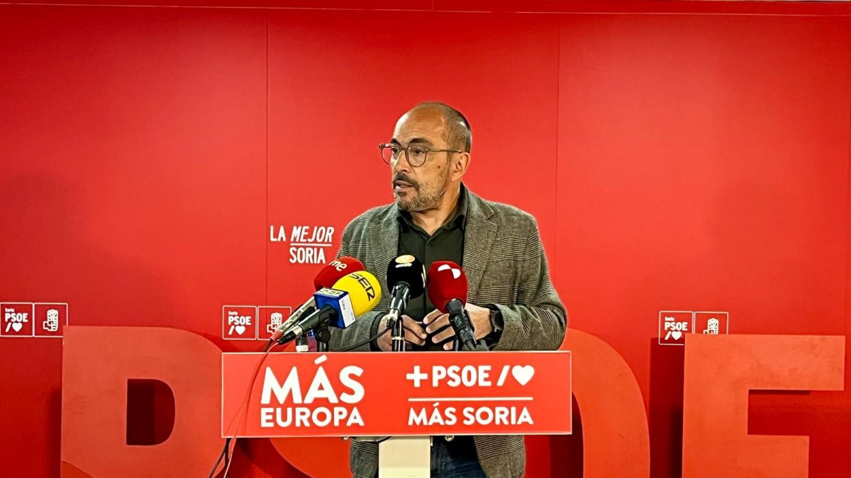 Luis Rey, secretario del PSOE en Soria.