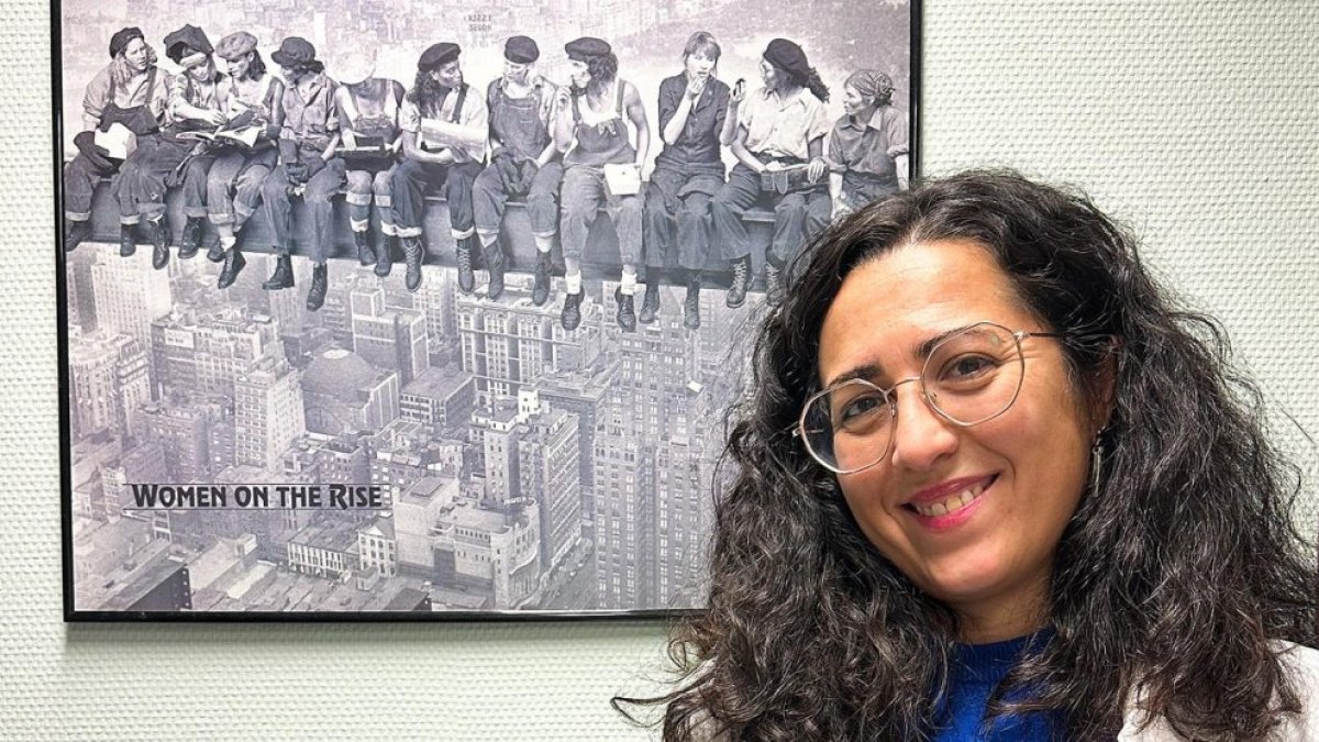 La leonesa Ana López González, oncóloga médica en el Complejo Asistencial Universitario de León