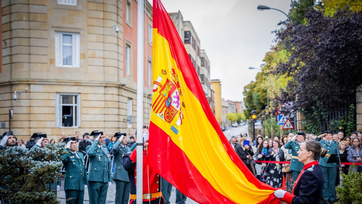 Celebración del día de la Virgen del Pilar Día y el día de la Hispanidad.