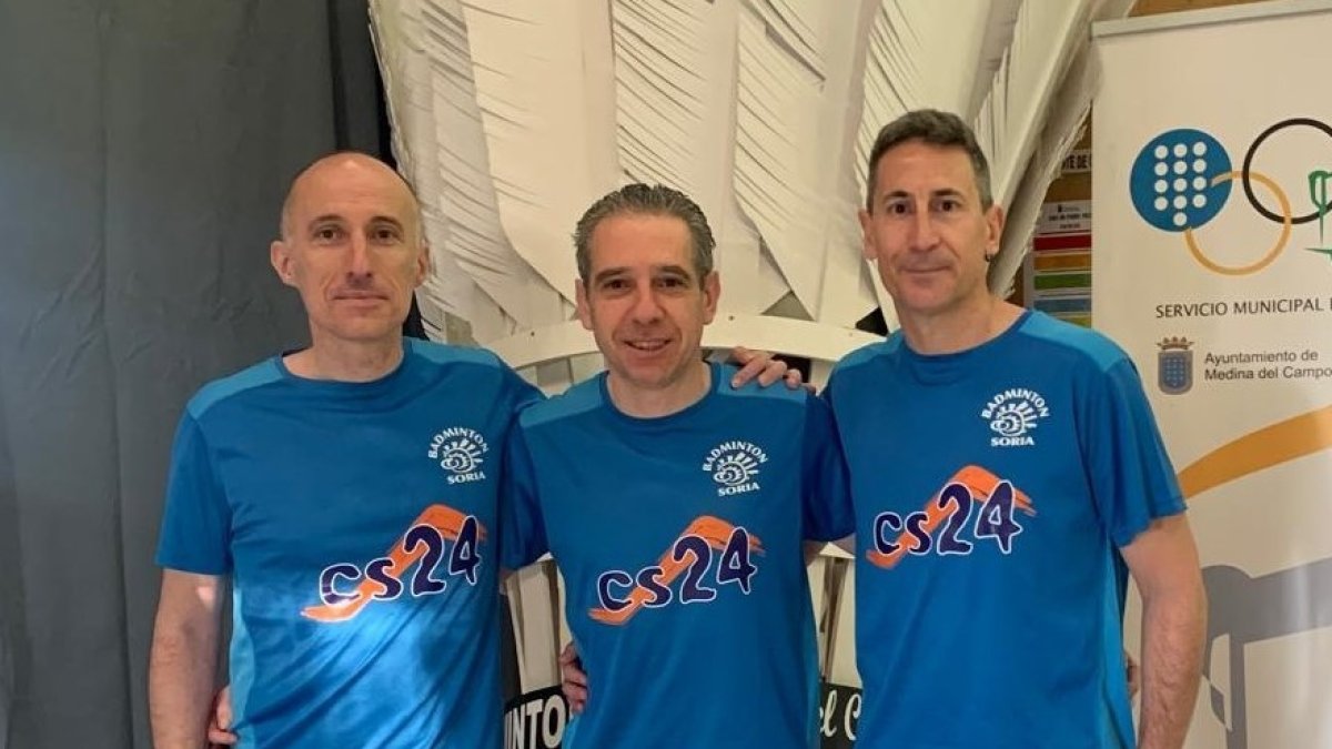 Los jugadores del CB Soria que compiten en Ronda.