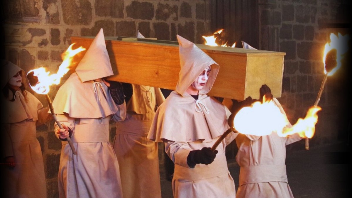 Representación de La muerte en las Tres Culturas.