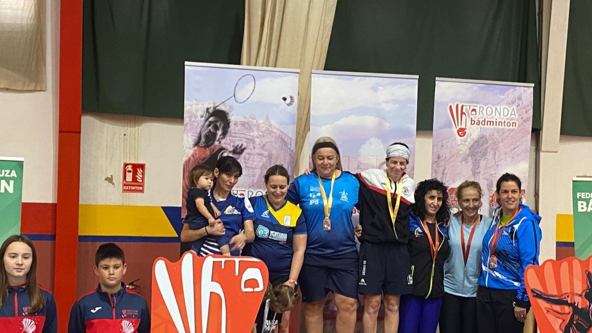 La integrante del A.D.89, Cristina Puebla, subió al pódium en dos ocasiones.