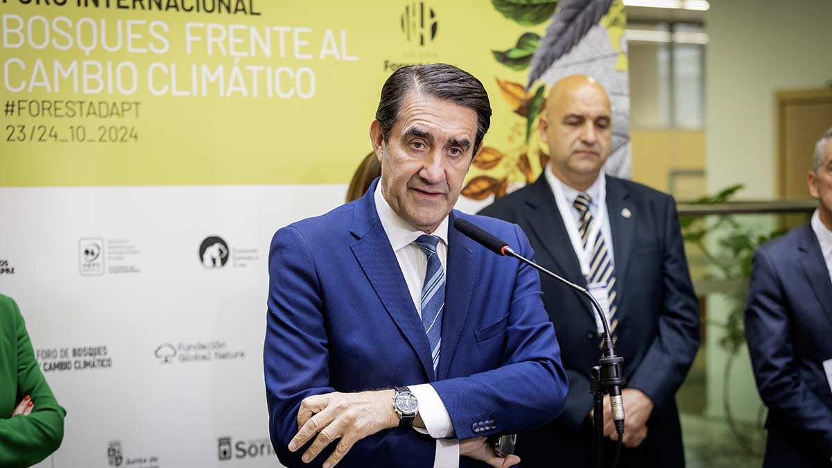 El consejero de Medio Ambiente, Juan Carlos Suárez-Quiñones.