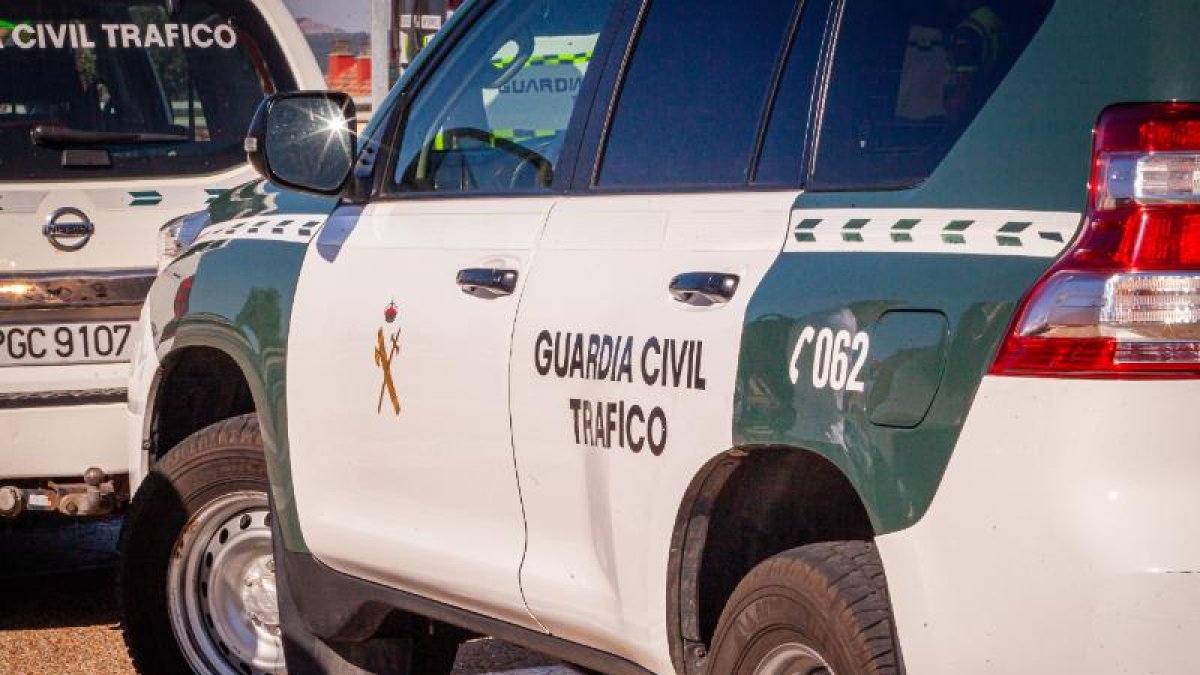 Vehículo de la Guardia Civil.