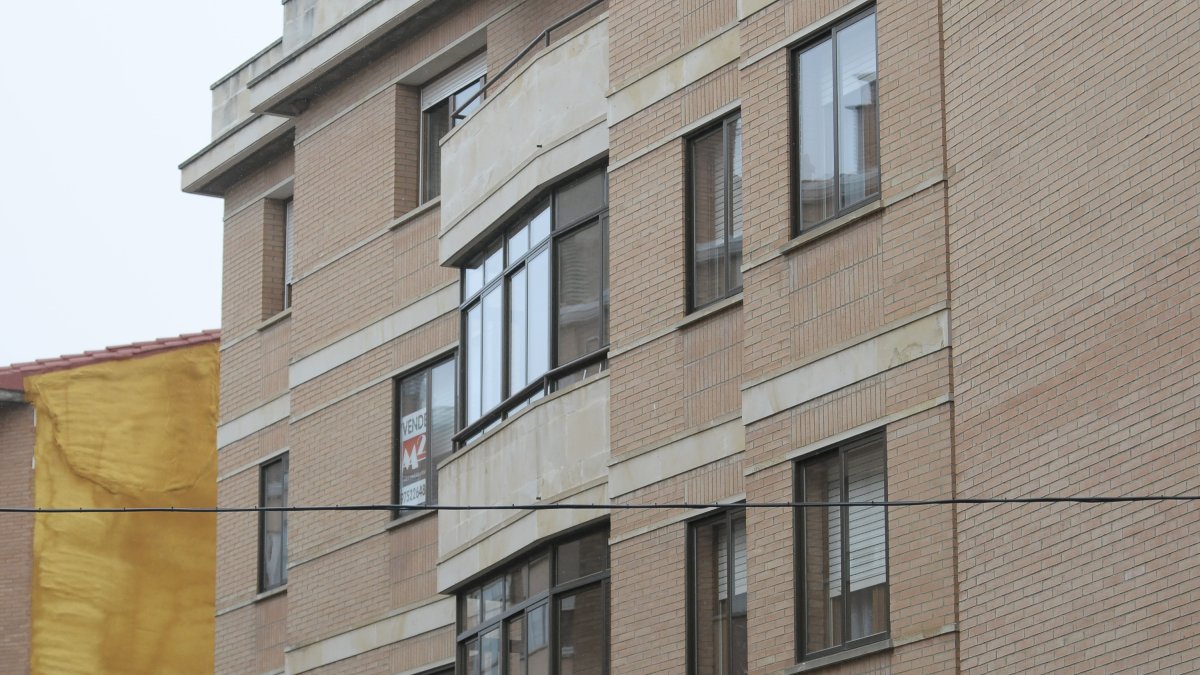 Bloque de viviendas en Soria.