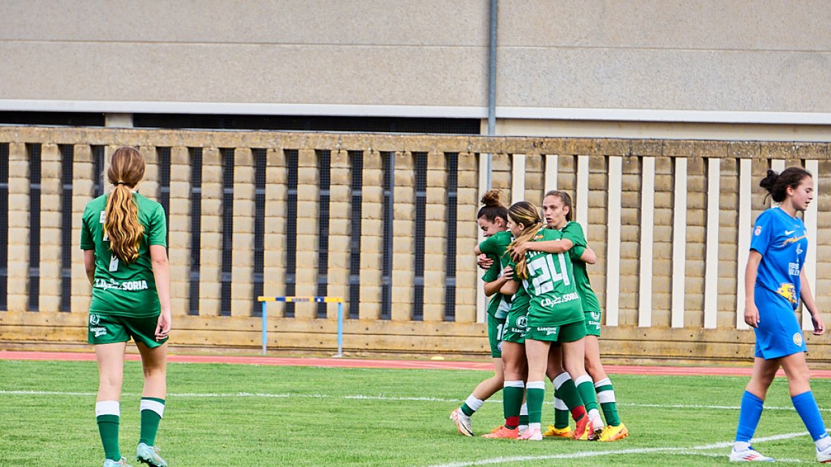 Las jugadoras del San José celebran un gol en una imagen de archivo.