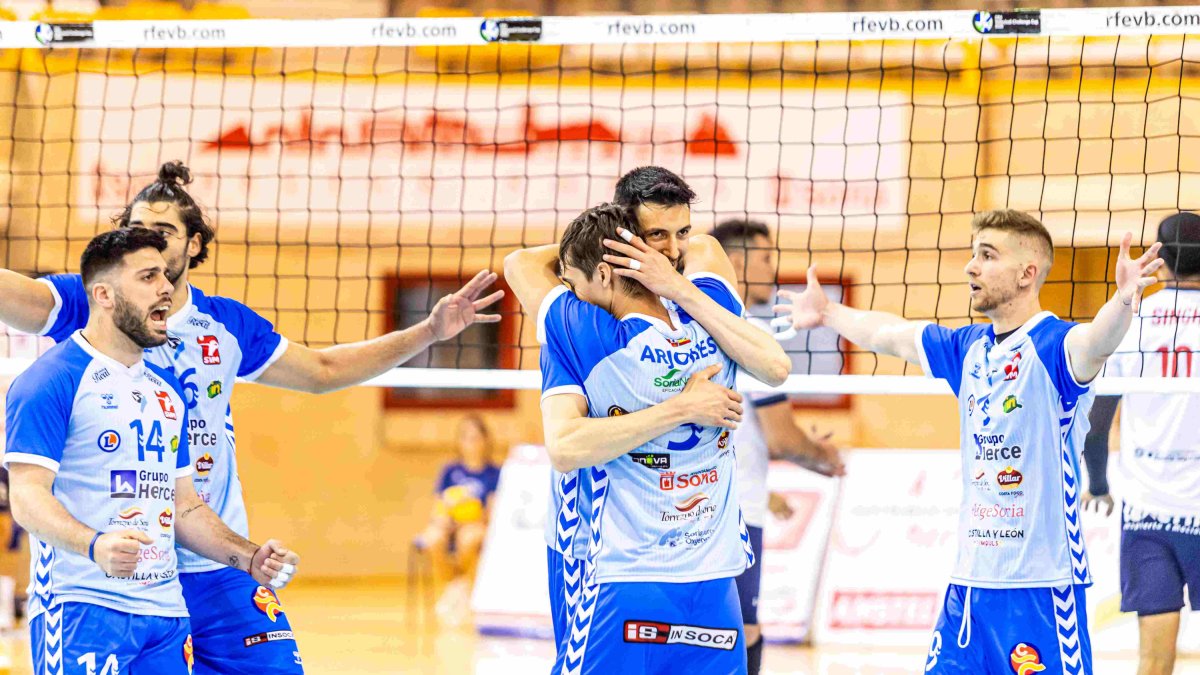 Este Grupo Herce Soria sigue creciendo y nada tiene que ver con el equipo que arrancó la temporada con dos derrotas.