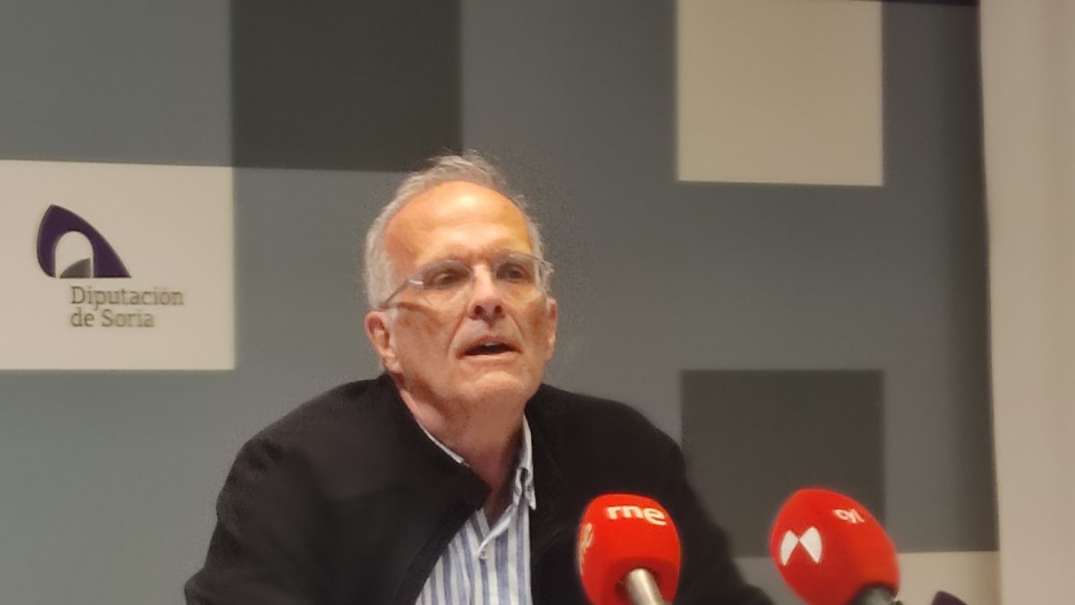 Eduardo Álvarez, diputado de Vox en la Diputación de Soria.