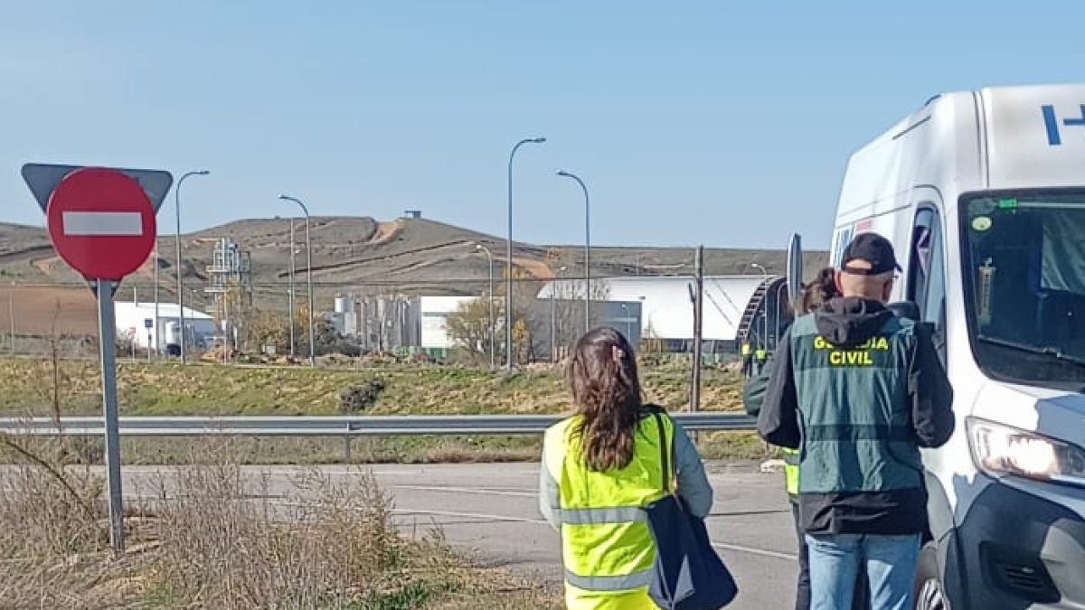 Inspección de Trabajo en Zayas de Báscones.