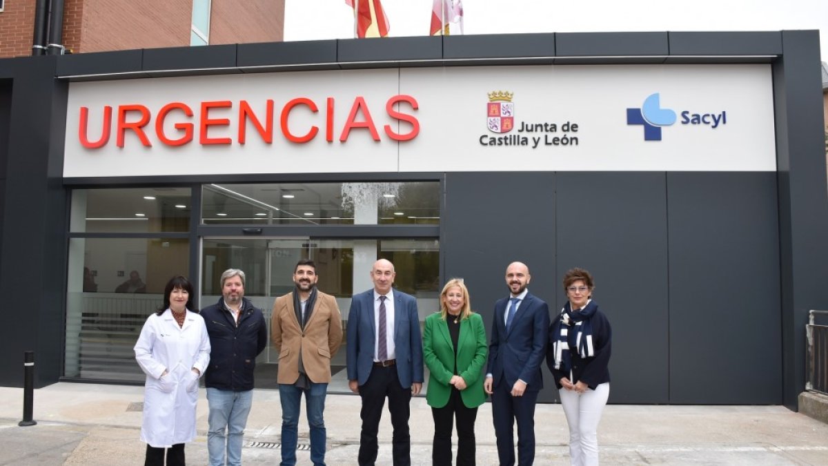Nuevas instalaciones del servicio de Urgencias en el centro de salud de La Milagrosa de Soria.