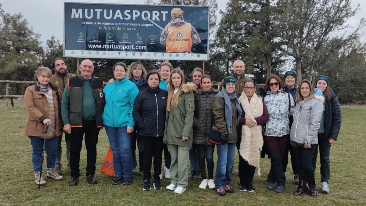 Participantes en el curso de iniciación al arbitraje celebrado en Castillejo de Robledo.