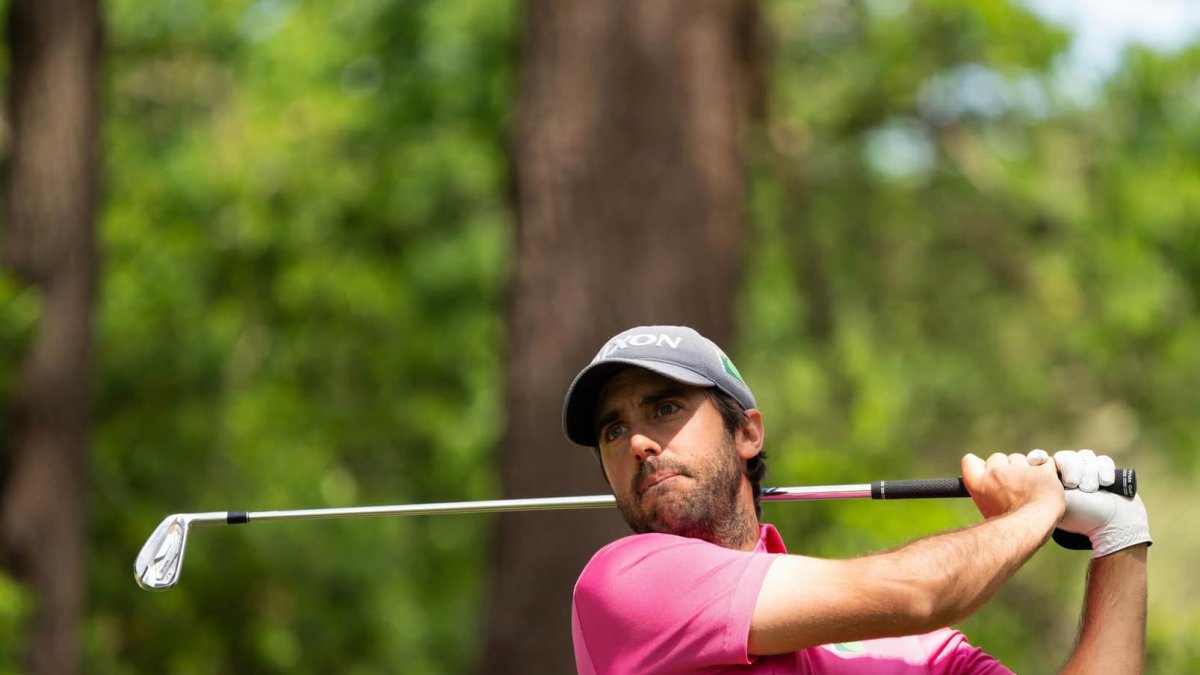 Daniel Berná durante una competición en el Circuito de Profesionales de Madrid.