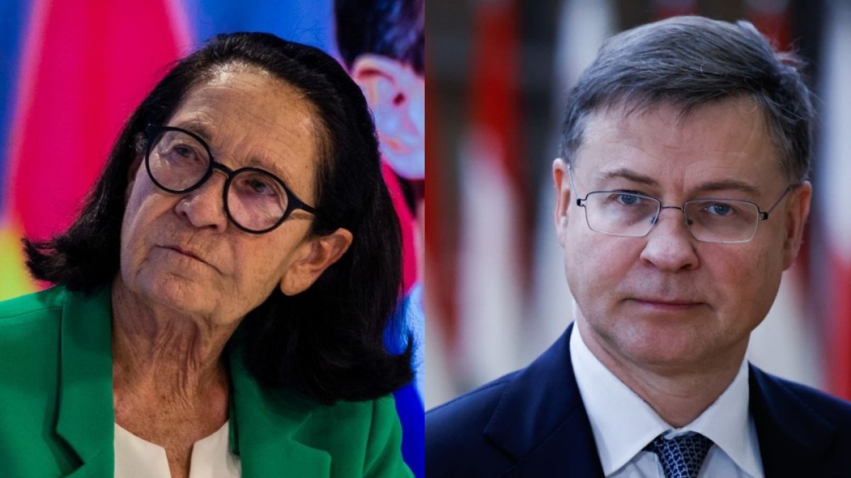 Mazaly Aguilar y Valdis Dombrovskis, Espiga y Tizón, respectivamente.