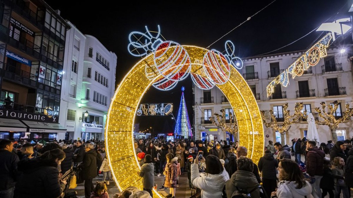 El encendido hizo las delicias de todos los asistentes