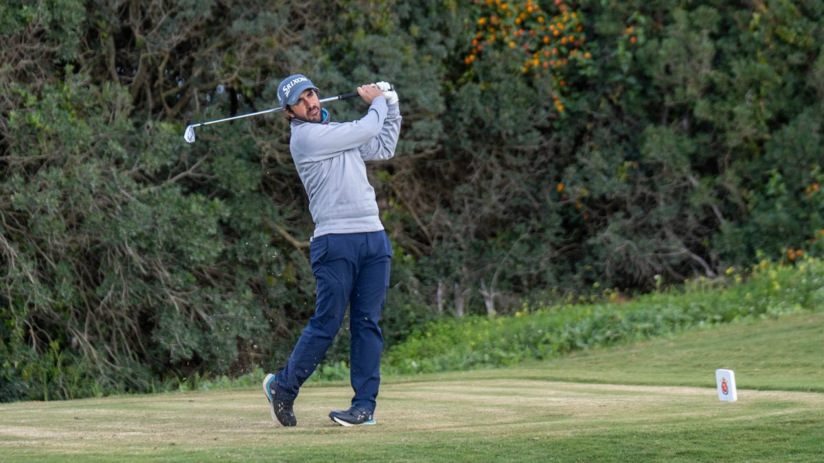 Berná en el torneo celebrado en Sancti Petri.