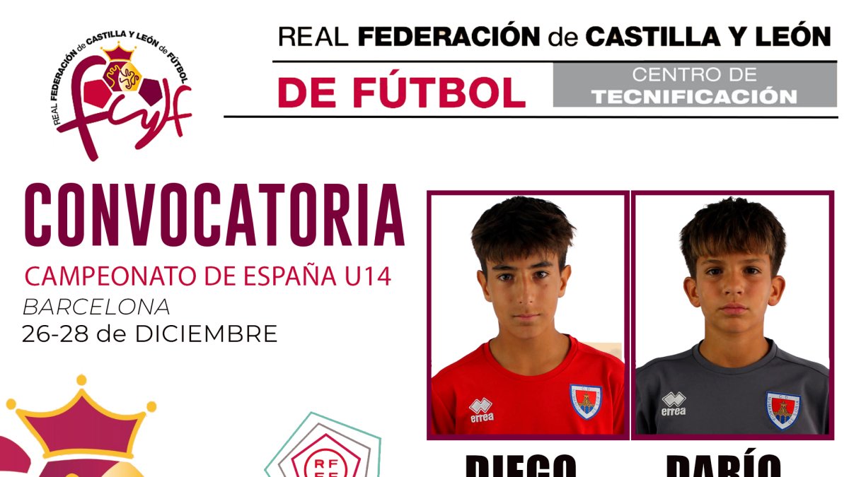 Los dos canteranos del Numancia convocados para el Campeonato de España.